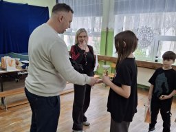 Finał Mistrzostw Szkoły w indywidualnym tenisie stołowym